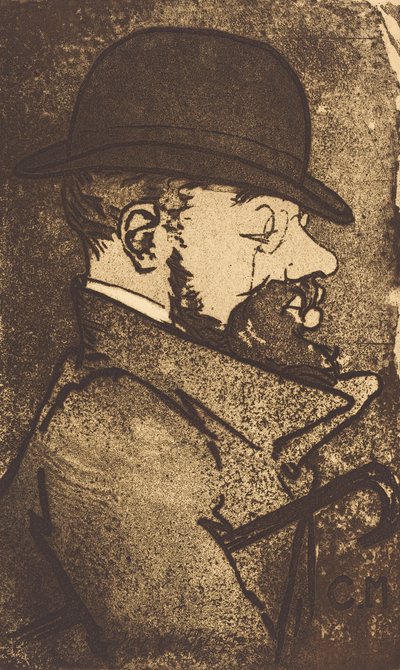 Henri de Toulouse-Lautrec, 1890 by Charles Maurin