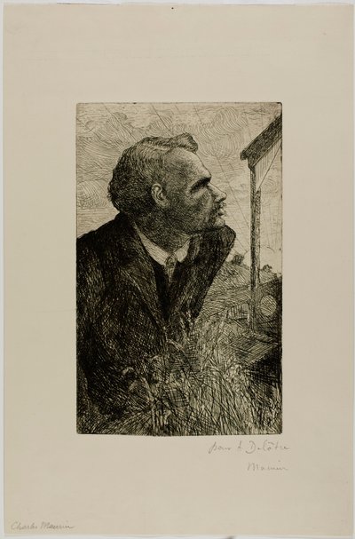 Portrait of François Claudius Ravachol by Charles Maurin