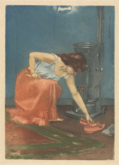 The Slippers by Charles Maurin