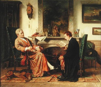 The Reading by Charles Meer Webb