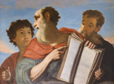 Three Heads of Men by Charles Mellin