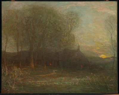 The Harvest Moon by Charles Melville Dewey