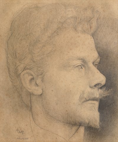 Self Portrait by Charles Mertens