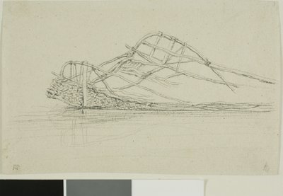 A New Zealand Float by Charles Meryon