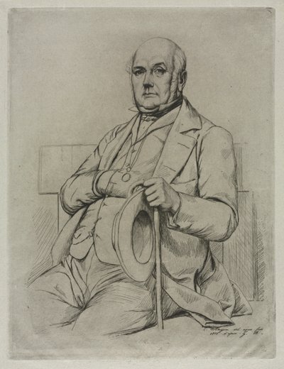 Casimir Le Conte by Charles Meryon
