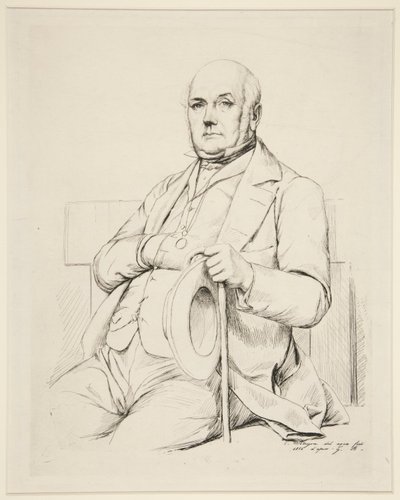 Casimir Le Conte by Charles Meryon