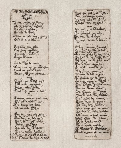 Etchings of Paris: Death