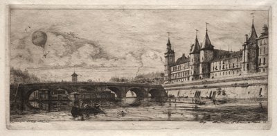 The Exchange Bridge by Charles Meryon