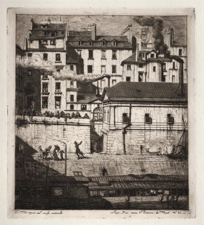 The Mortuary by Charles Meryon
