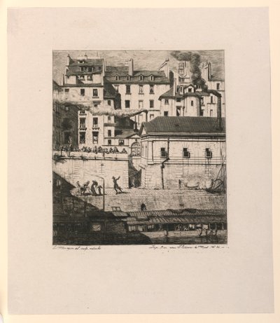 The Morgue by Charles Meryon