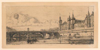The Exchange Bridge by Charles Meryon