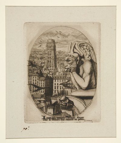 The Vampire by Charles Meryon