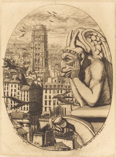 The Vampire by Charles Meryon