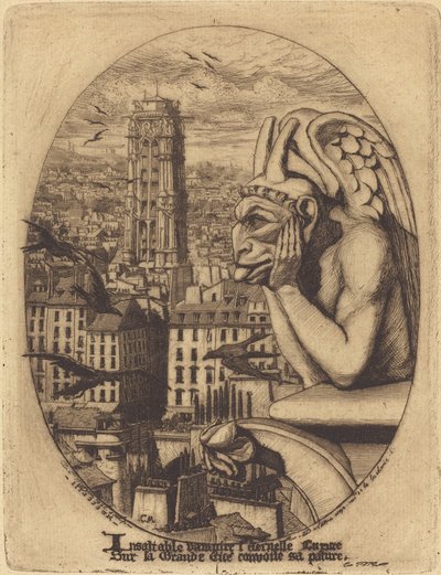 The Vampire by Charles Meryon