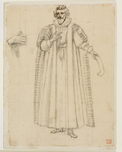 Portrait of François Viète by Charles Meryon