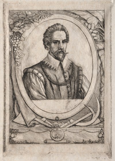Rene de Laudonniere Sablais (de Burdingale) by Charles Meryon