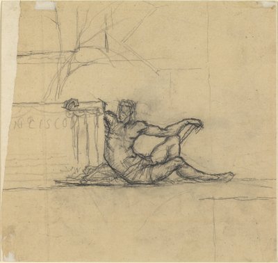Seated Male Figure for 