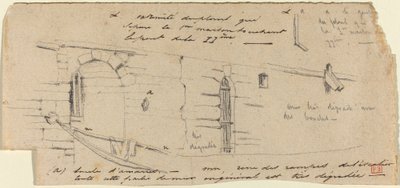 Study for "Le Petit Pont" by Charles Meryon