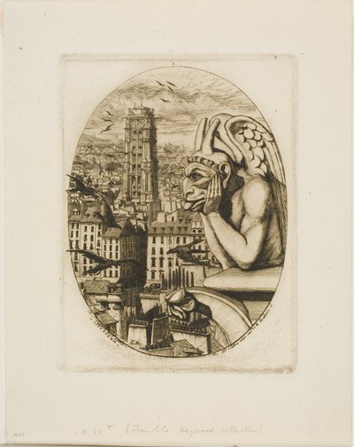 The Vampire by Charles Meryon
