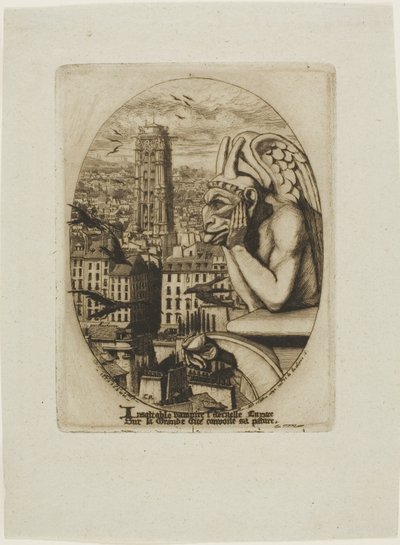 The Vampire by Charles Meryon