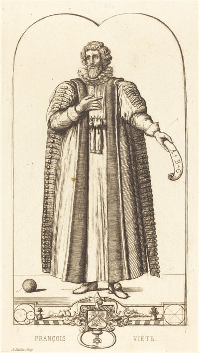 François Viète by Charles Meryon after Jean Rabel