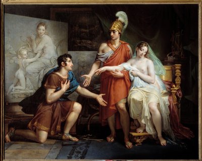 Alexander the Great giving Campaspe to Apelles by Charles Meynier