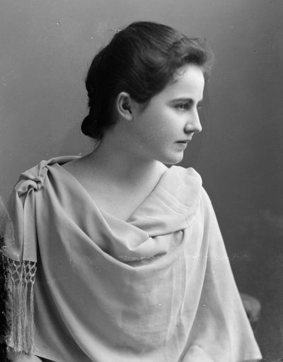 Edith Bolling, c.1890 by Charles Milton Bell