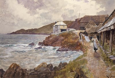 Coast Scene by Charles Napier Hemy