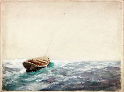 Dinghy by Charles Napier Hemy
