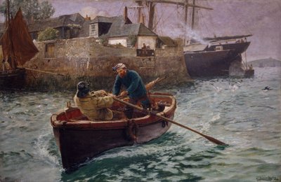 Homeward, 1885 by Charles Napier Hemy