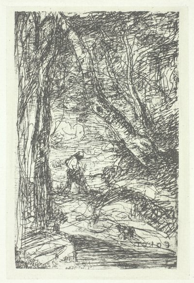 Le Bucheron by Charles Nègre