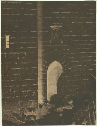 Mont-Majour, Postern of the Tower of the Abbey by Charles Nègre