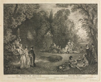 The Grove of Bacchus by Charles Nicolas Cochin