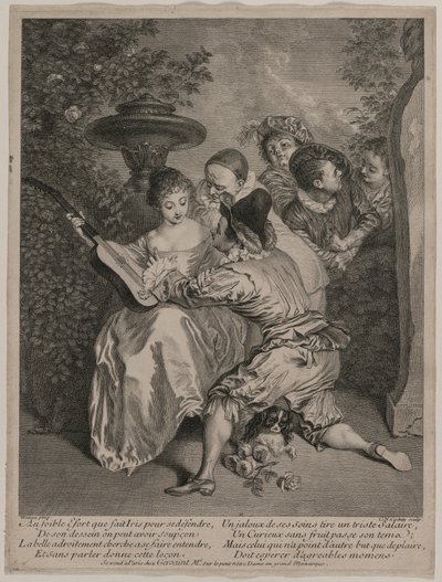 The Romancer by Charles Nicolas Cochin
