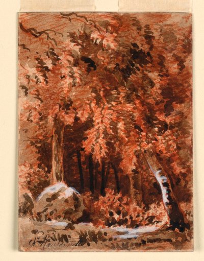 In the Woods by Charles Nicolas Ransonnette