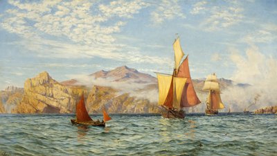 Ramsey Island, off Pembrokeshire by Charles Parsons Knight
