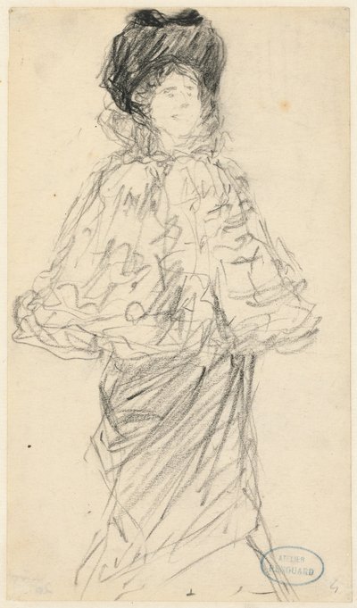 Standing Woman by Charles Paul Renouard