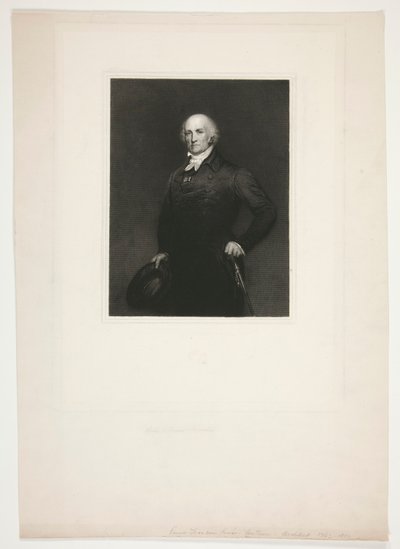 Portrait of Pierre-François Léonard Fontaine by Charles Percier