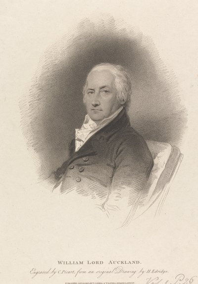 William Eden, 1st Baron Auckland by Charles Picart