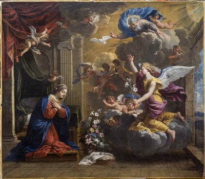 The Annunciation by Charles Poërson