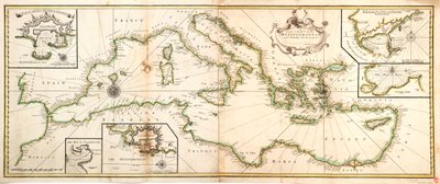 Chart of the Mediterranean by Charles Price