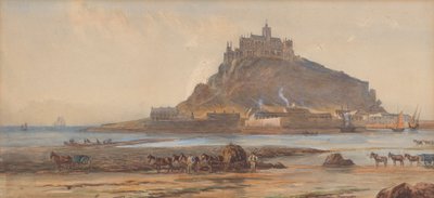 Mont Saint-Michel by Charles Reginald Aston
