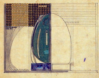 Design for W.J. Bassett-Lowke, 1916 by Charles Rennie Mackintosh