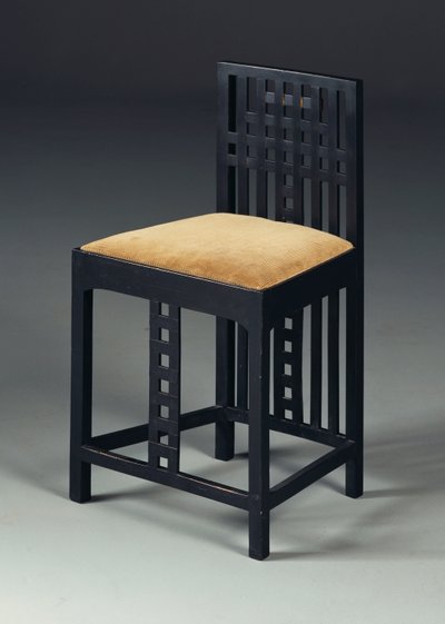 Sidechair, c.1905/10 by Charles Rennie Mackintosh