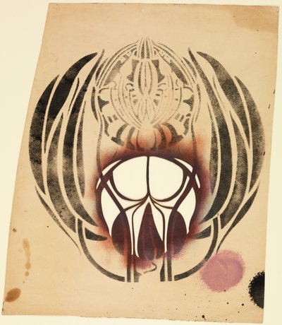 Stencil by Charles Rennie Mackintosh