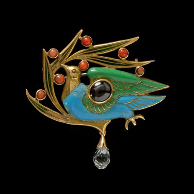 The Blue Bird Brooch by Charles Ricketts
