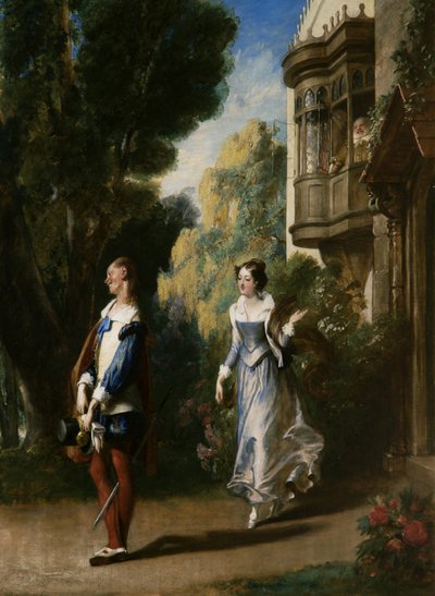 The Merry Wives of Windsor by Charles Robert Leslie