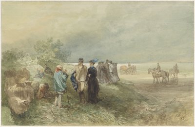 On the Coast of the Zuiderzee by Charles Rochussen