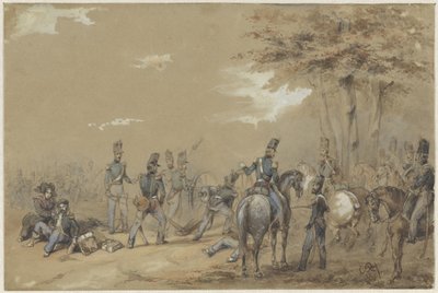 Infantry in Combat by Charles Rochussen