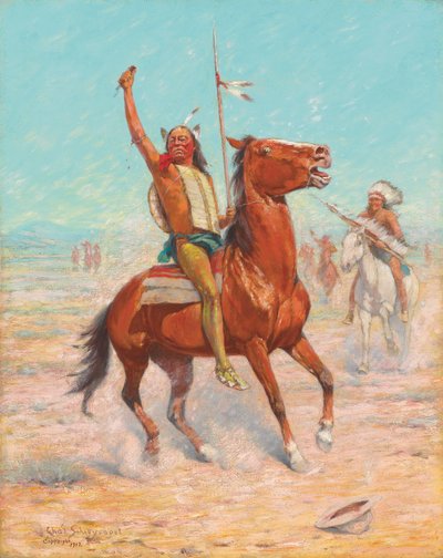 The Scalp, 1912 by Charles Schreyvogel